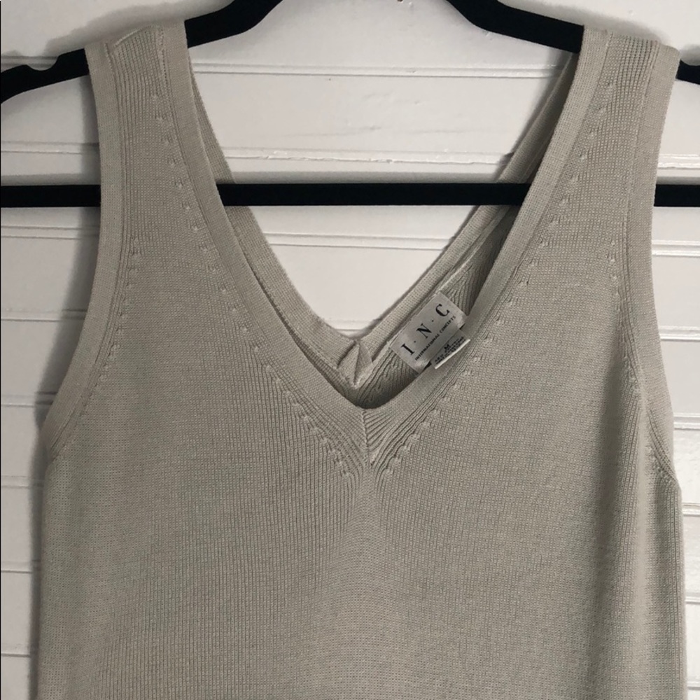 Beige Sweater Dress I.N.C.